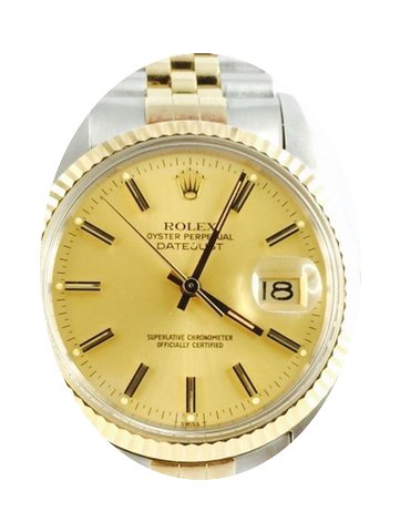 Rolex Datejust Stahl / Gold [Million Wat...