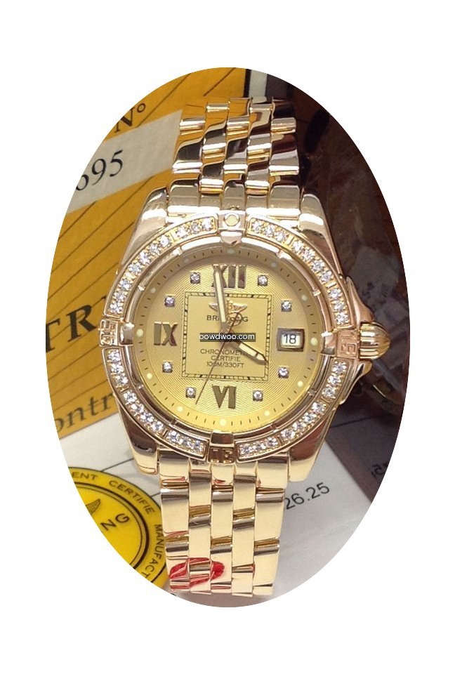 Breitling Lady Cockpit K7135653 - Servic...