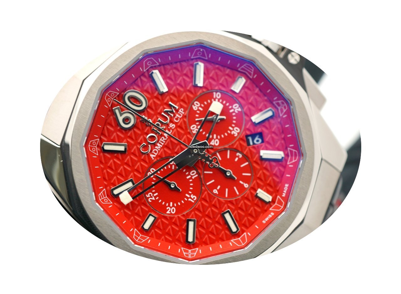 Corum Admirals Cup AC-ONE 45 Red Limited...