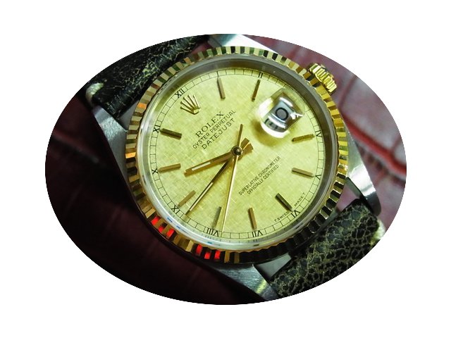 Rolex 16233 Oyster Datejust Linen Automa...