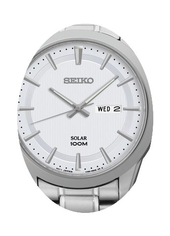 Seiko Solar SNE359P1 Herrenarmbanduhr Kl...