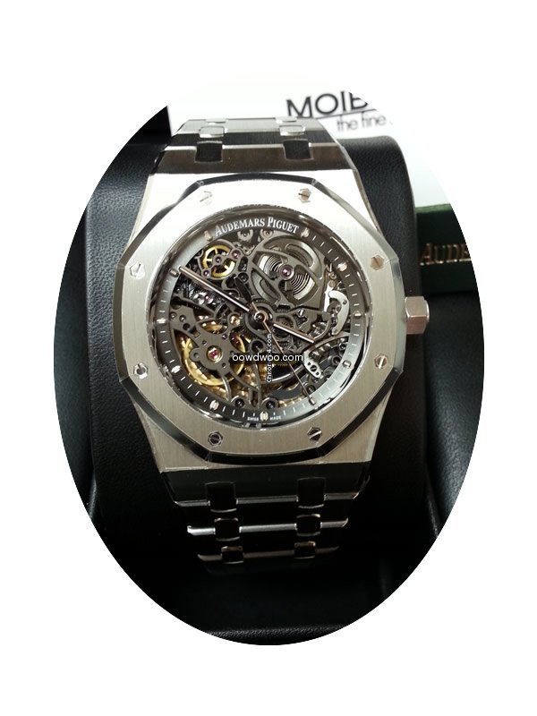 Audemars Piguet 15305ST Royal Oak Skelet...