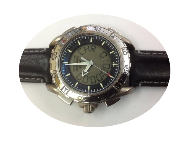 Omega X33 Multifunctions in Titan box an...