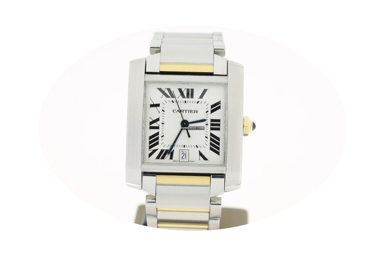 Cartier Tank Francaise Steel/Gold (B&P20...