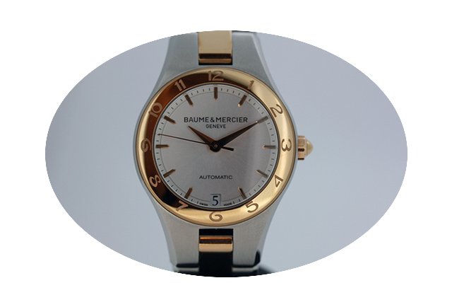 Baume & Mercier Linea round ladies w...