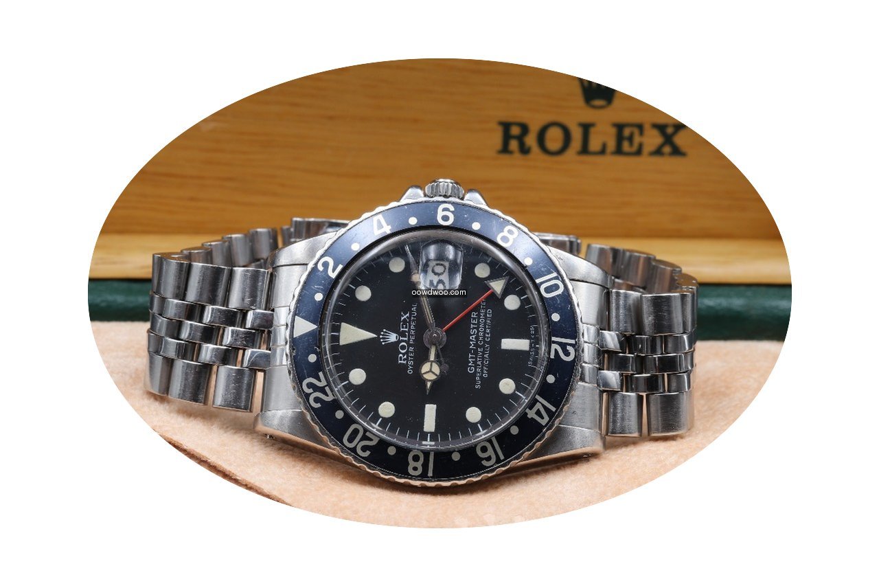 Rolex GMT-Master 1675 MK5 1978 Faded Bez...