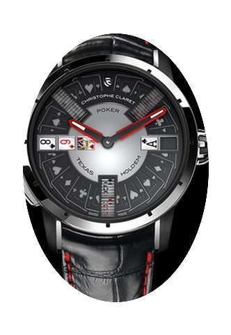 Christophe Claret POKER - 18K - White Go...