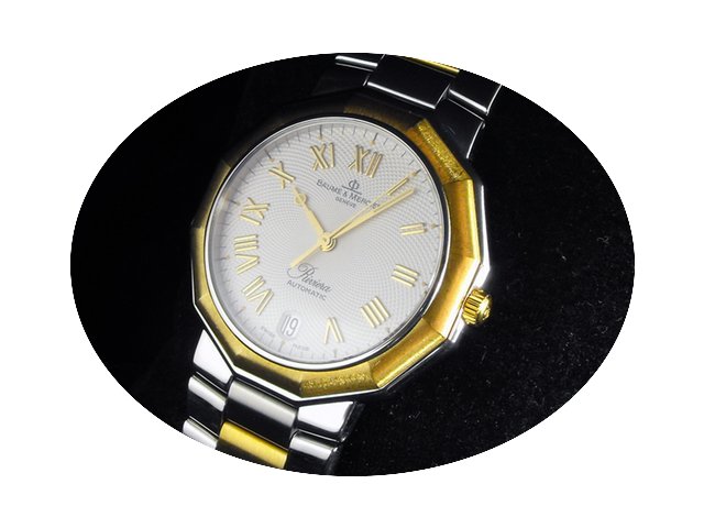 Baume & Mercier Riviera Two Tone Aut...