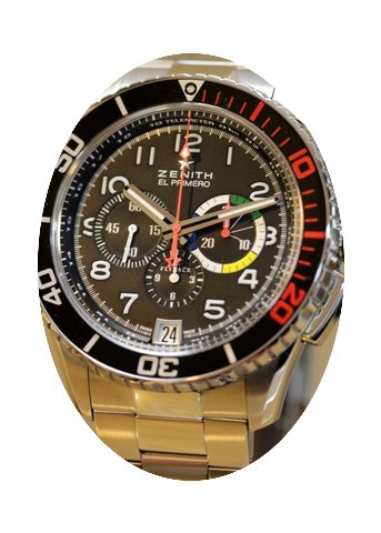 Zenith El Primero Stratos Flyback Rainbo...