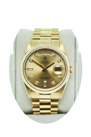 Rolex Day-Date 18K Gold 11823 Champagne ...