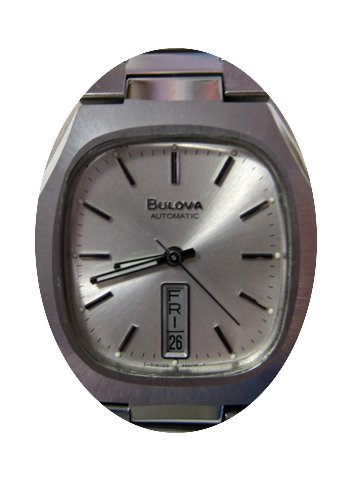 Bulova Day Date Ss Great Watch Extremely...