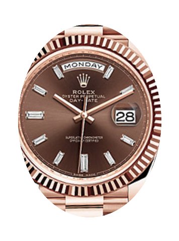 Rolex Day-Date 40 228235-CHODP Chocolate...