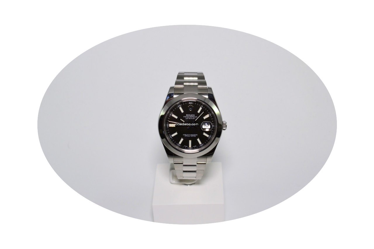 Rolex Datejust II 116300 black dial ''Fu...