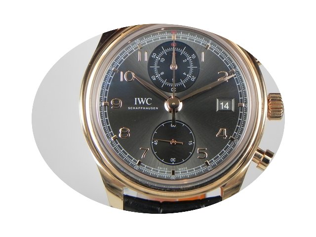 IWC PORTOGHESE PORTUGUESE ROSE GOLD CHRO...