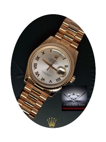 Rolex Day-Date President 18k Rose Gold R...