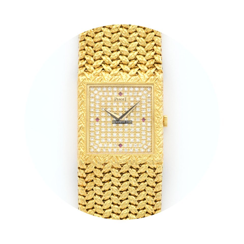 Piaget Yellow Gold Diamond & Ruby Bracel...