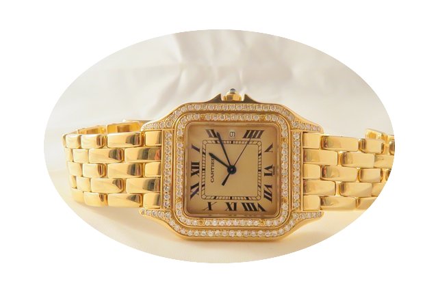 Cartier Panthere 18k Yellow Gold, Afterm...