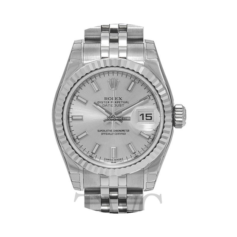 Rolex Lady Datejust Silver Dial Jubilee ...