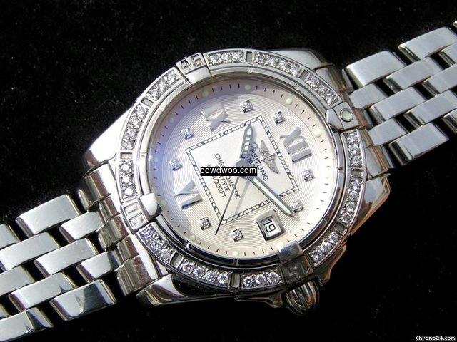 Breitling Cockpit Lady Stahl Helles Ziff...