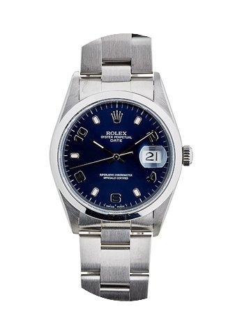 Rolex Date 34mm In Acciaio Ref. 15200...
