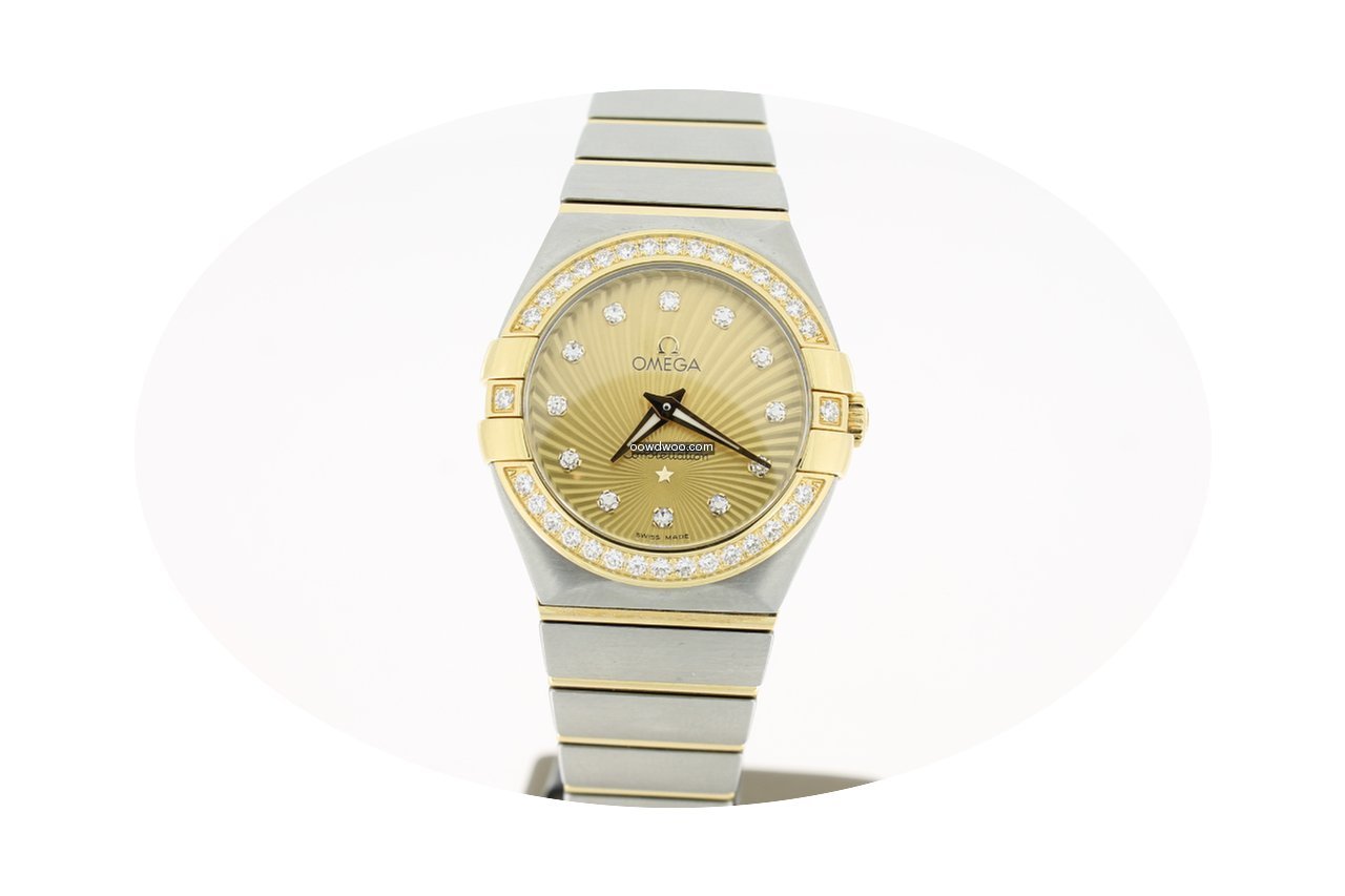 Omega Constellation Quartz Steel/Gold 27...