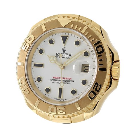 Rolex Yacht-Master 18k Yellow Gold White...