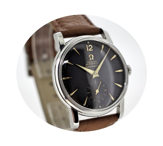 Omega Seemaster Automatic Black Dial cal...