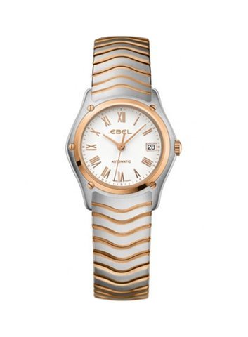 Ebel Classic Rose Gold Steel Case, Date,...