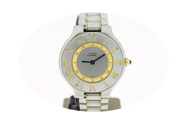 Cartier Must 21 (BOX) Steel/Gold 31mm...