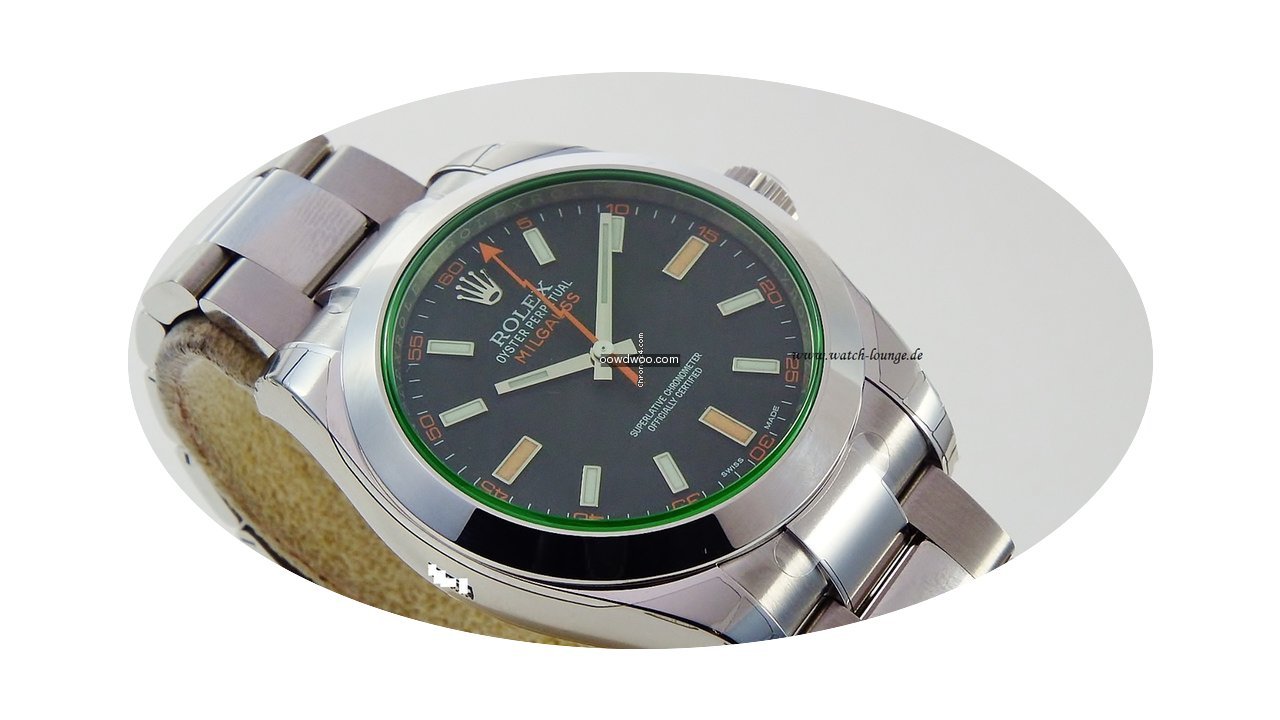 Rolex Milgauss 116400 GV unworn LC 100 f...