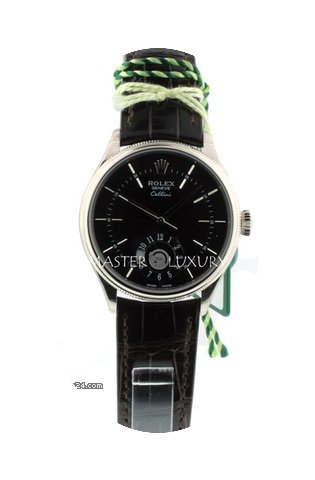 Rolex 50529 Cellini Dual Time White Gold...