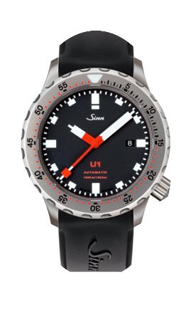 Sinn U1 Die Taucheruhr U-Boot-Stahl 100B...
