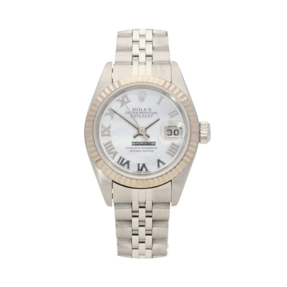 Rolex Datejust 79174 - Silver Roman Moth...