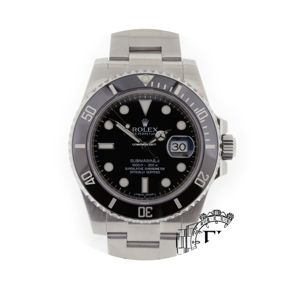Rolex Submariner Date Stainless Steel 11...