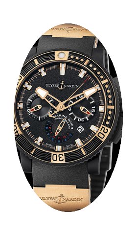 Ulysse Nardin Black Sea Chronograph - 46...