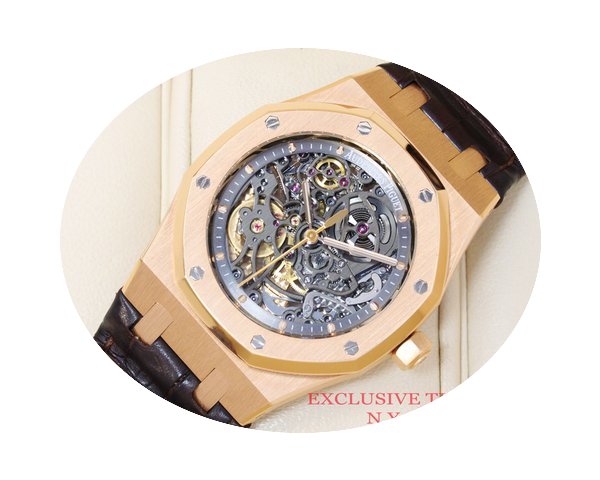 Audemars Piguet Royal Oak Rose Gold Open...