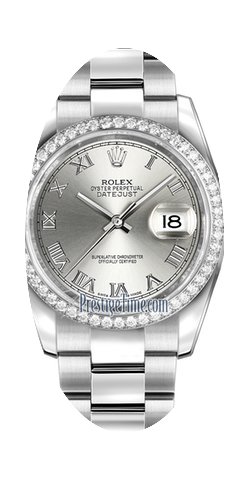 Rolex Datejust 36mm Stainless Steel Mids...