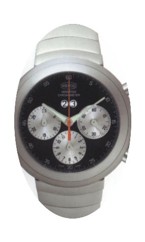Ikepod HEMIPODE GRAND DATE WITH STEEL BR...