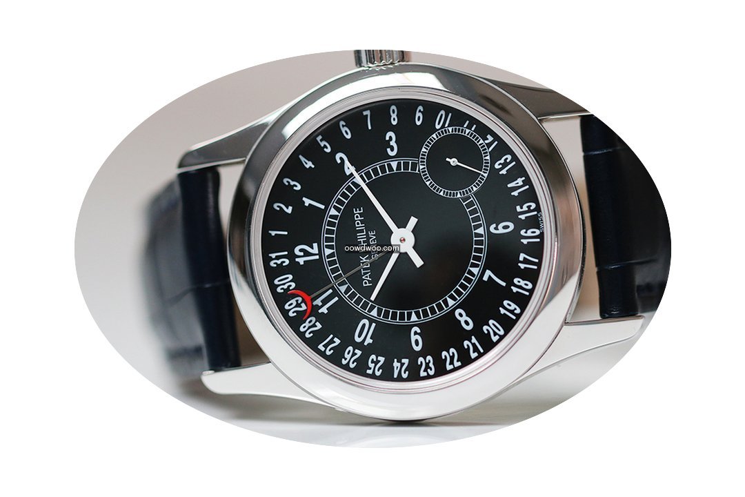 Patek Philippe Calatrava 6000G white gol...