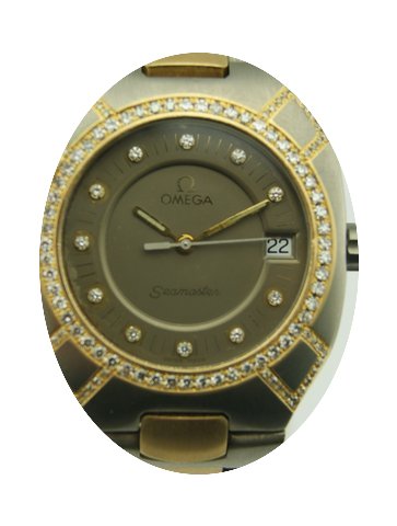 Omega SeaMaster Polaris titane Gold Diam...