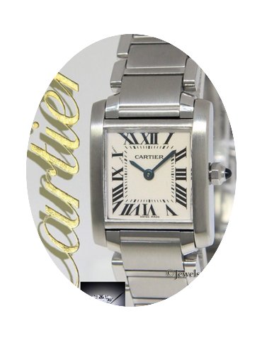 Cartier Tank Francaise Stainless Steel Q...