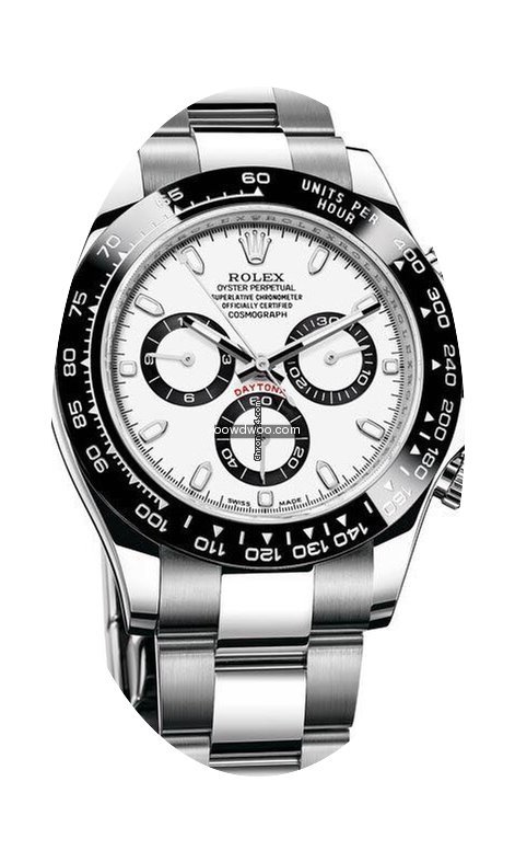 Rolex Daytona NEW MODEL White Dial Ceram...