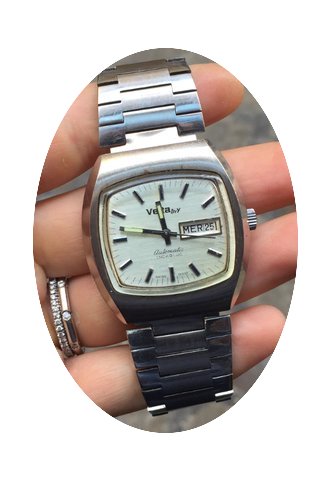 Wyler Vetta Uomo dry 34 mm acciaio steel...