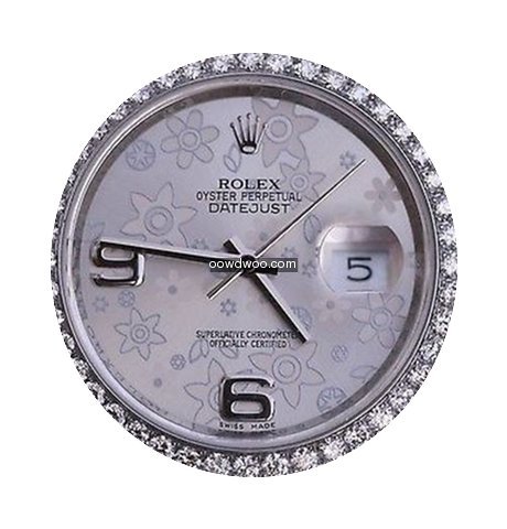 Rolex Datejust Watch 116200 Steel Diamon...