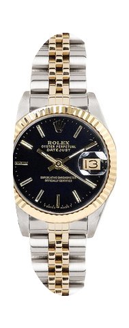 Rolex Women's Datejust Two Tone Fluted B...