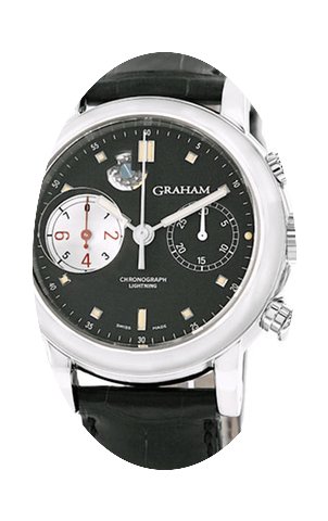 Graham Foudroyante Automatic Black Dial ...