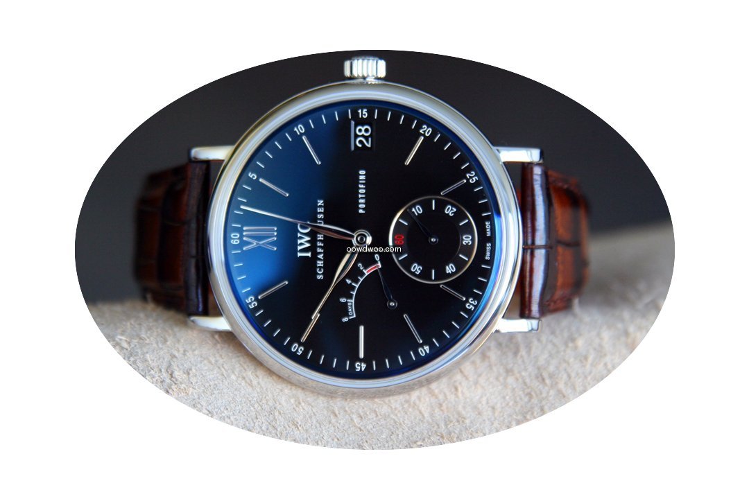 IWC PORTOFINO REMONTAGE MANUEL HUIT JOUR...