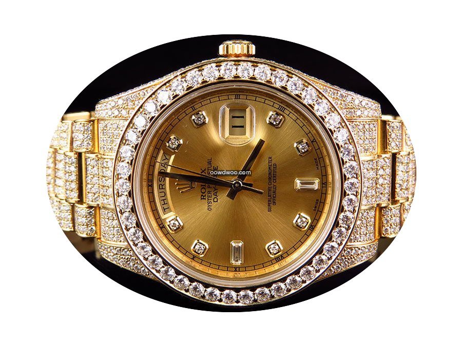 Rolex 18k Mens Yellow Gold Rolex Day-Dat...