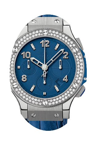 Hublot Big Bang 41 MM Dark Blue Diamonds...