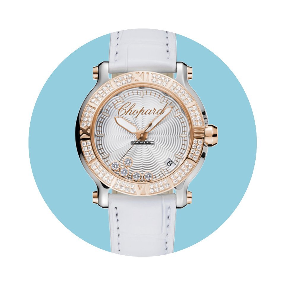 Chopard Happy Sport 36mm Stahl/Roségold...